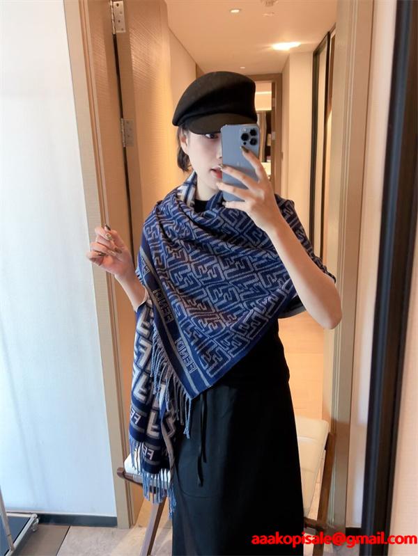2025秋冬先取り・スウィート柔彩ストール FENDI フェンディ スーパーコピー人気セレクト
