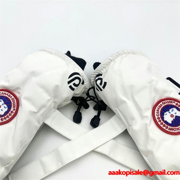 2025秋冬マストバイ・明るい ホワイト 保温 カナダグース Canada Goose コピー 手袋