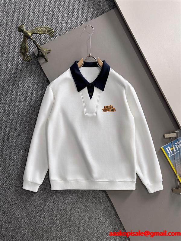 2025秋冬 快適仕様 柔らかタッチ グレー LOUIS VUITTON ルイヴィトン スーパーコピー スウェット 今季必見