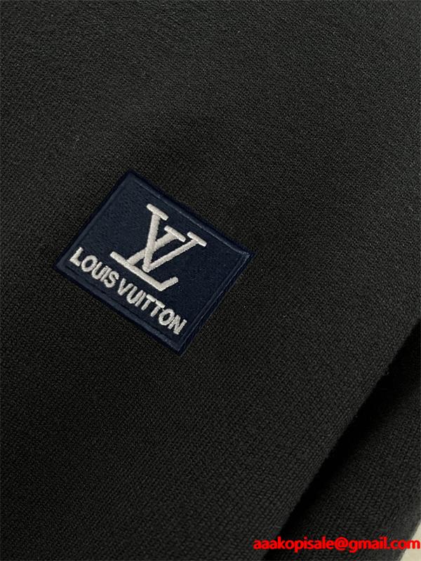 2025秋冬 保温仕立て 上質ニット ホワイト タートルネック 今季人気急上昇 LOUIS VUITTON ルイヴィトン コピー
