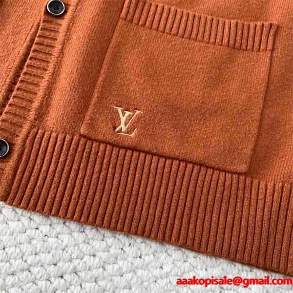 柔和 エレガント カーディガン 今季外せない一枚 LOUIS VUITTON ルイヴィトン スーパーコピー
