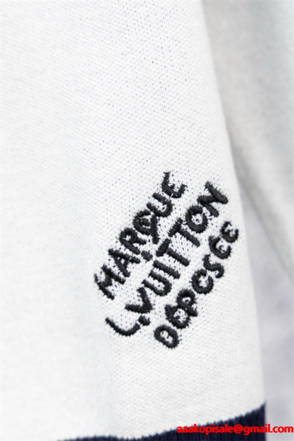 洗練 レトロ スポーティ ニットジャケット 2025年秋冬の新定番 LOUIS VUITTON ルイヴィトン コピー