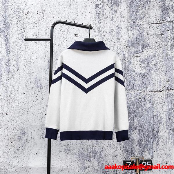 洗練 レトロ スポーティ ニットジャケット 2025年秋冬の新定番 LOUIS VUITTON ルイヴィトン コピー