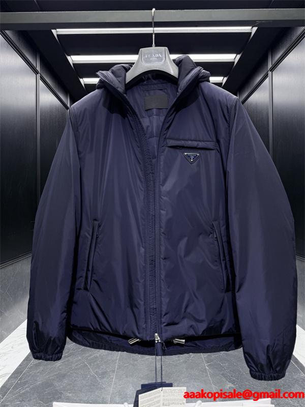 2025-2026最新☆Prada Re-Nylon プラダダウンジャケットコピーおしゃれ高級感抜群保温性抜群