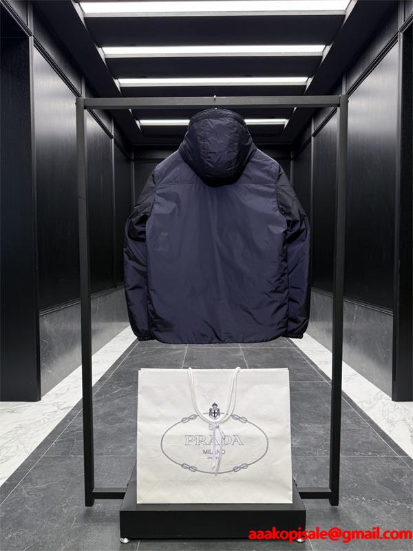 2025-2026最新☆Prada Re-Nylon プラダダウンジャケットコピーおしゃれ高級感抜群保温性抜群