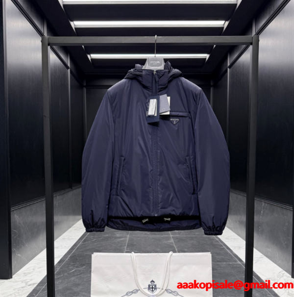2025-2026最新☆Prada Re-Nylon プラダダウンジャケットコピーおしゃれ高級感抜群保温性抜群