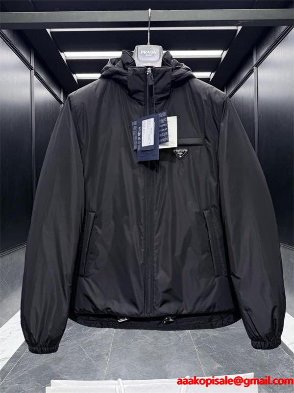 2025-2026最新☆Prada Re-Nylon プラダダウンジャケットコピーおしゃれ高級感抜群保温性抜群