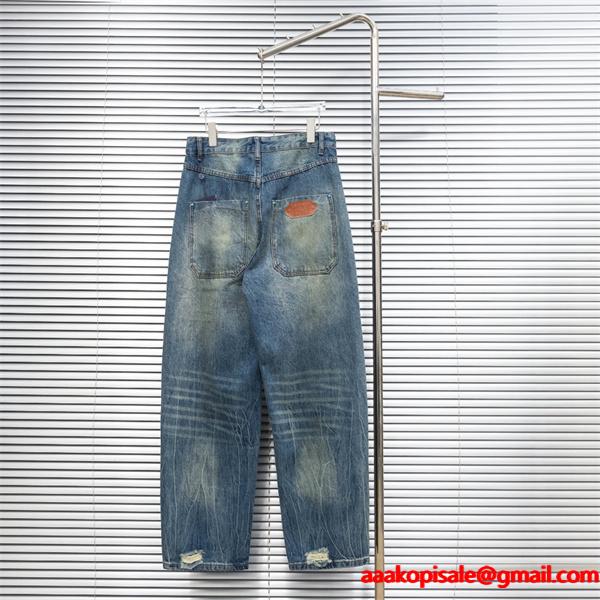 LOUIS VUITTON ルイヴィトン コピー 2025秋冬人気 インディゴ クラシック 深み ストレートデニム