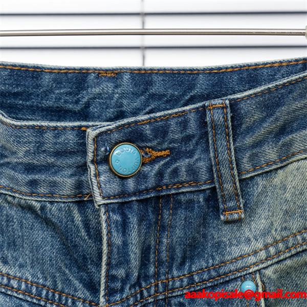 LOUIS VUITTON ルイヴィトン コピー 2025秋冬人気 インディゴ クラシック 深み ストレートデニム