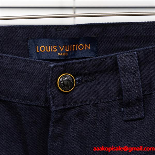 LOUIS VUITTON ルイヴィトン コピー 2025秋冬 ネイビー スマート 快適コーデ 人気デニム