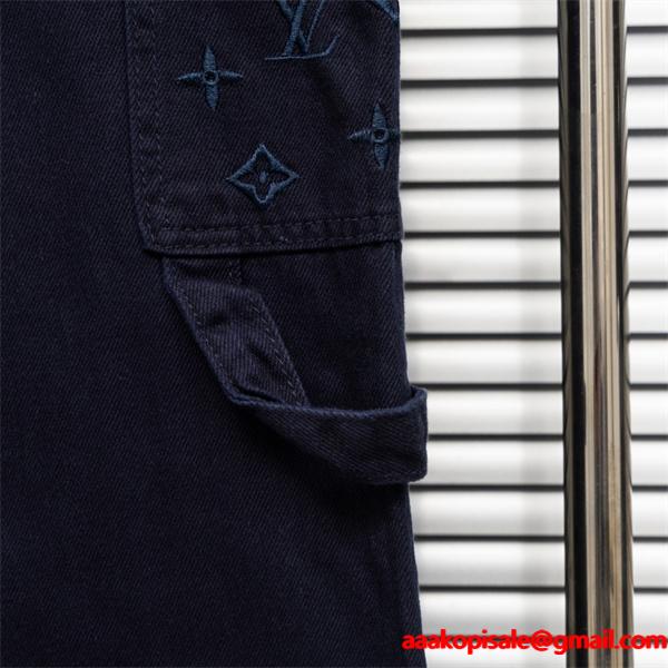 LOUIS VUITTON ルイヴィトン コピー 2025秋冬 ネイビー スマート 快適コーデ 人気デニム