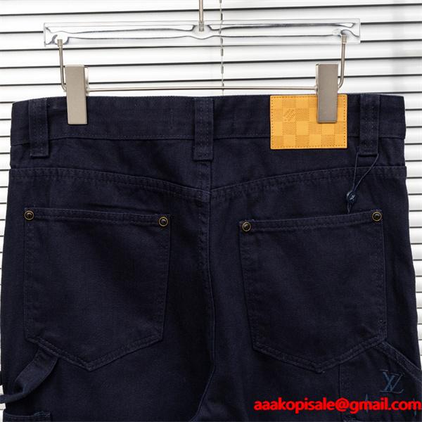 LOUIS VUITTON ルイヴィトン コピー 2025秋冬 ネイビー スマート 快適コーデ 人気デニム