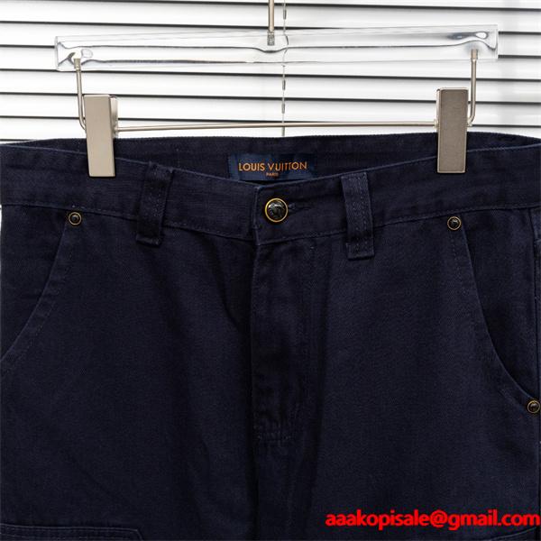 LOUIS VUITTON ルイヴィトン コピー 2025秋冬 ネイビー スマート 快適コーデ 人気デニム