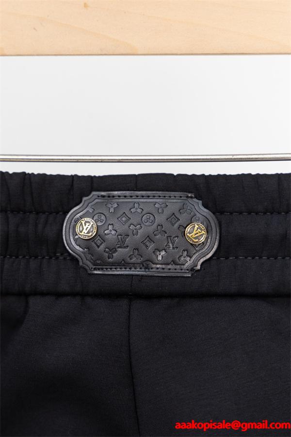 2025秋冬注目度アップ・シックな ダークグレー 便利 LOUIS VUITTON ルイヴィトン コピー ジョガーパンツ