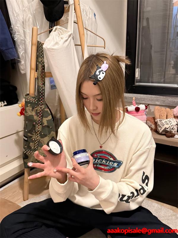 ☆トレンド☆DKシュプリーム長袖tシャツコピー SUPREME X DICKIES コラボ FW25 THERMAL L/S TEE 