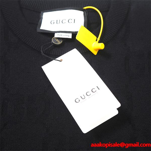 2025秋冬 上質 ブラック GUCCI グッチ コピー ニット 人気 高級感漂う