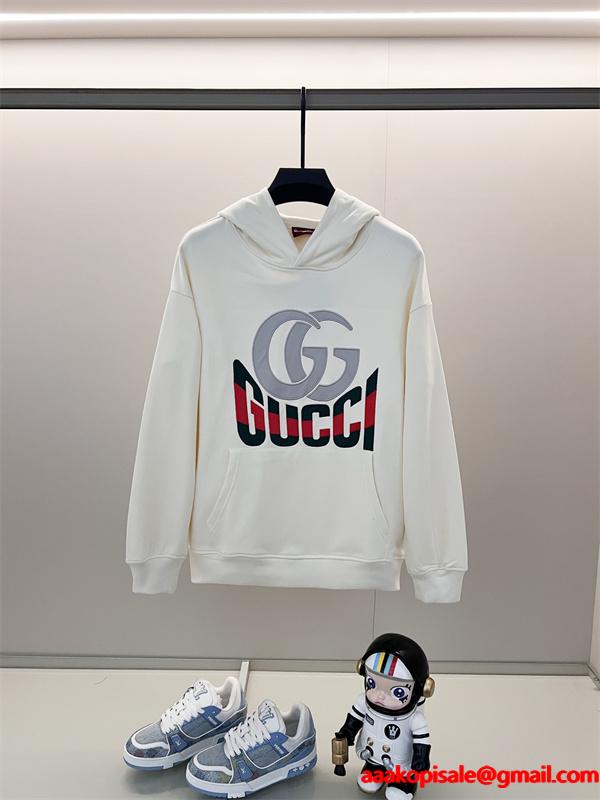 2025秋冬 トレンド最前線 ブラック GUCCI パーカー 存在感抜群 グッチ コピー