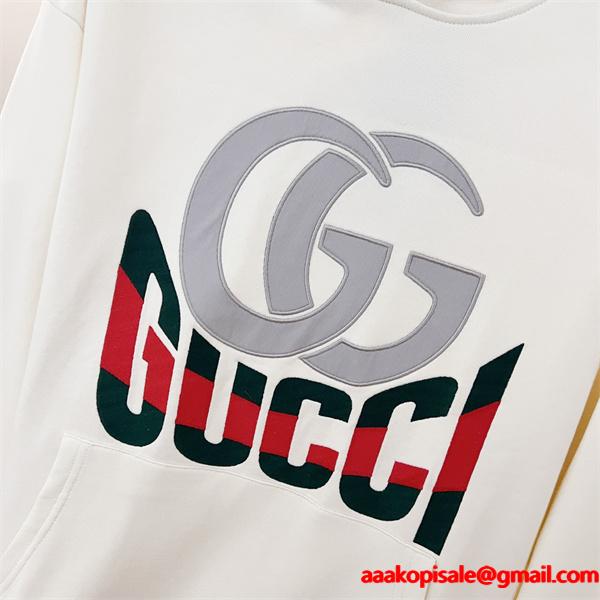 2025秋冬 トレンド最前線 ブラック GUCCI パーカー 存在感抜群 グッチ コピー
