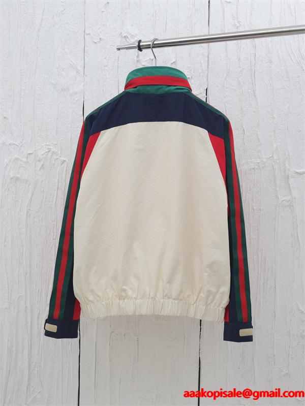 グッチ コピー 2025秋冬 上質スポーティ アイボリー GUCCI トジャケット 人気急上昇 