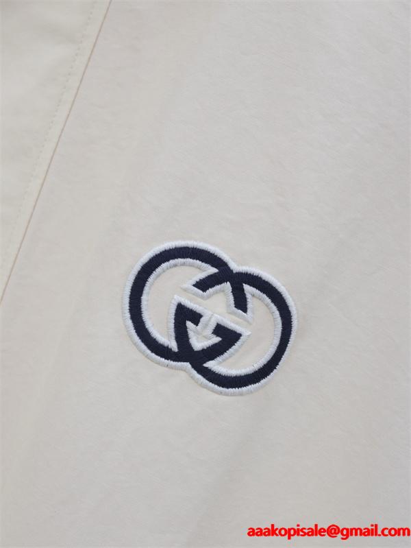 グッチ コピー 2025秋冬 上質スポーティ アイボリー GUCCI トジャケット 人気急上昇 