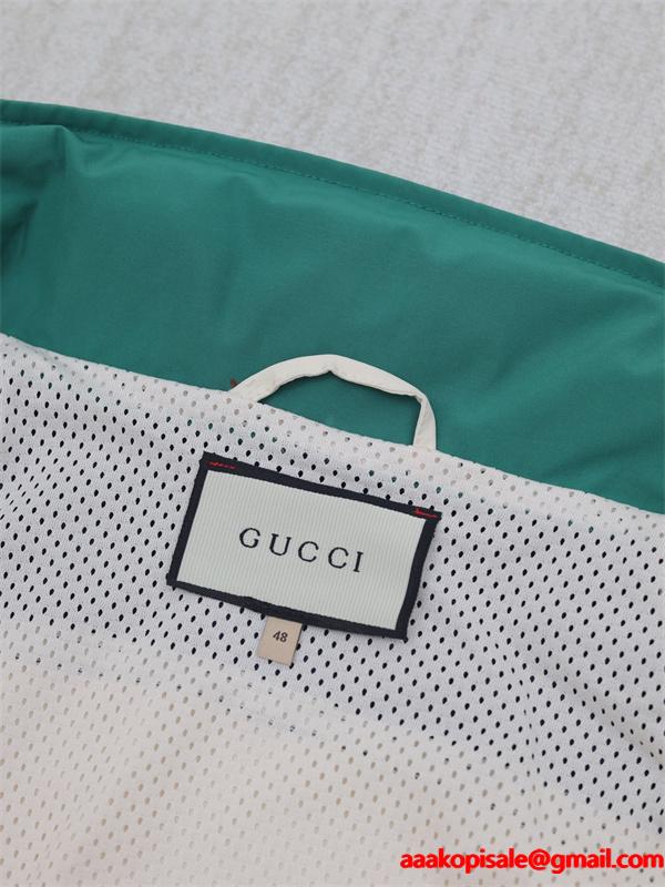 グッチ コピー 2025秋冬 上質スポーティ アイボリー GUCCI トジャケット 人気急上昇 