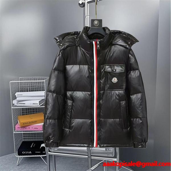 2025秋冬 極暖プレミアム ブラック MONCLER モンクレール コピー ダウンジャケット 高級感溢れ