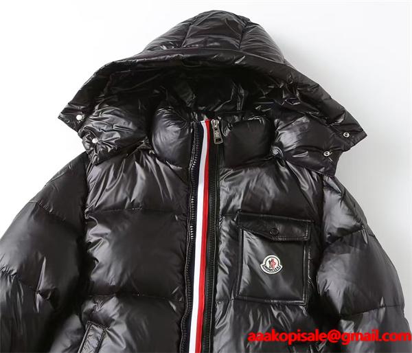 2025秋冬 極暖プレミアム ブラック MONCLER モンクレール コピー ダウンジャケット 高級感溢れ