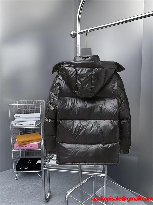 2025秋冬 極暖プレミアム ブラック MONCLER モンクレール コピー ダウンジャケット 高級感溢れ