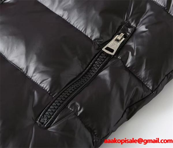 2025秋冬 軽量暖か ブラック MONCLER モンクレール コピー ダウンベスト 高機能デザイン