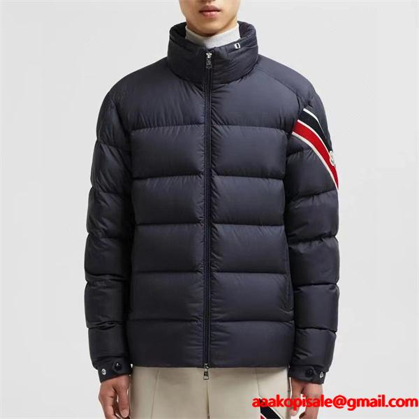 2025秋冬 高級防寒 ネイビー MONCLER モンクレール コピー ダウンジャケット 洗練スポーティ
