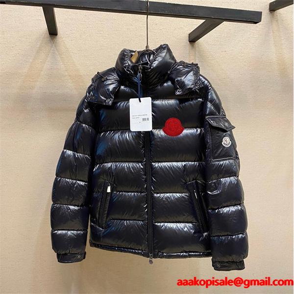 2025秋冬 上質保温 ブラック モンクレール コピー MONCLER ダウンジャケット 存在感抜群