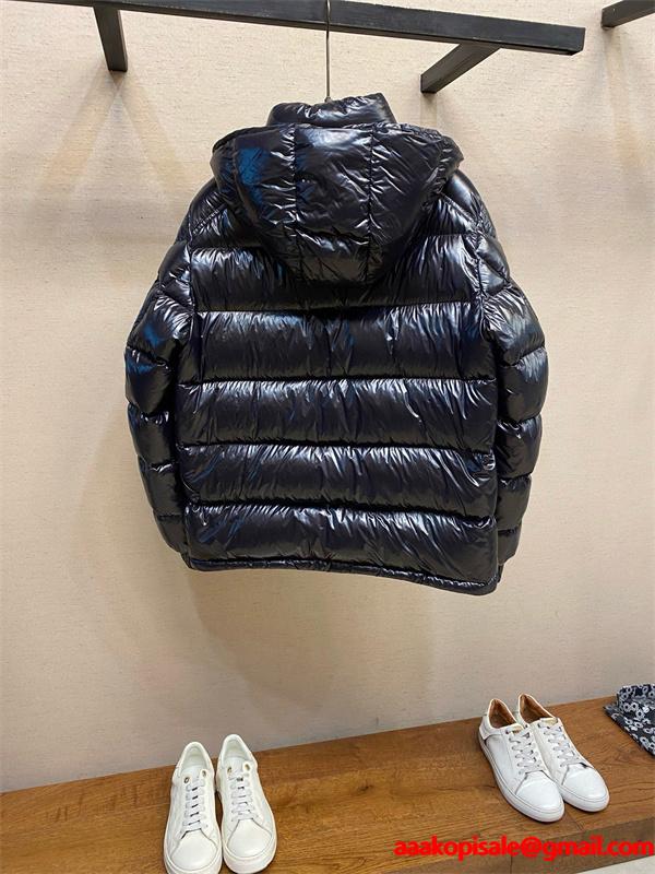 2025秋冬 上質保温 ブラック モンクレール コピー MONCLER ダウンジャケット 存在感抜群