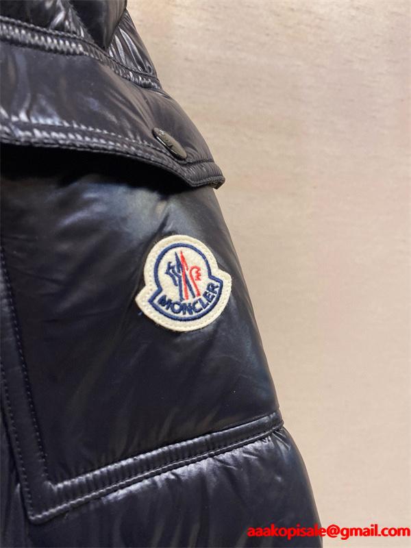 2025秋冬 ブラック MONCLER モンクレール コピー ダウンジャケット 高級感漂う 大人モード必須