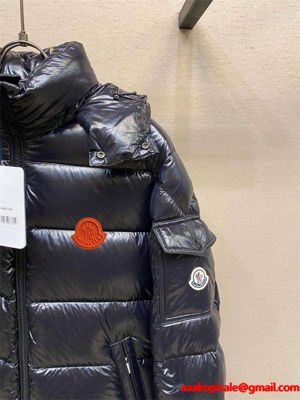 2025秋冬 ブラック MONCLER モンクレール コピー ダウンジャケット 存在感抜群 売れ筋定番