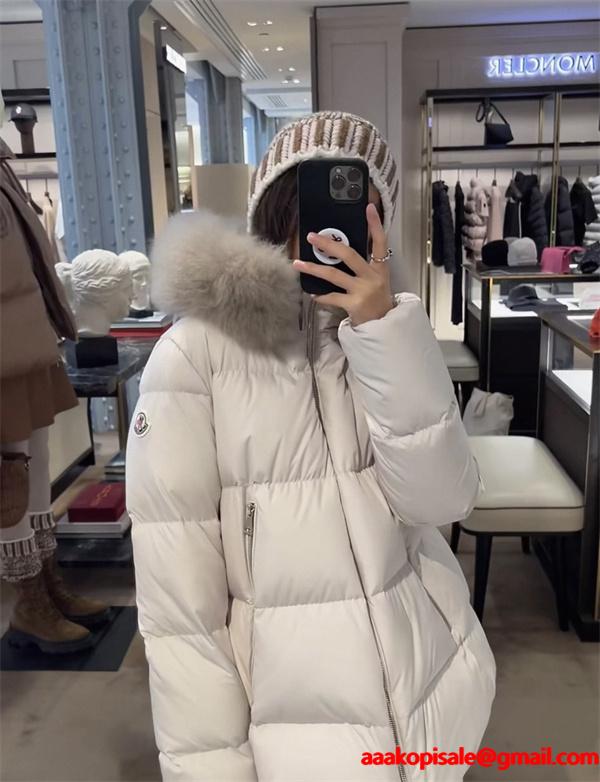 2025秋冬 MONCLER ダウンコート 女性人気No.1 エレガント魅力