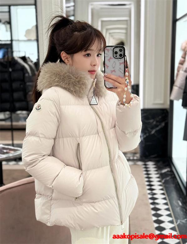 2025秋冬 MONCLER ダウンコート 女性人気No.1 エレガント魅力