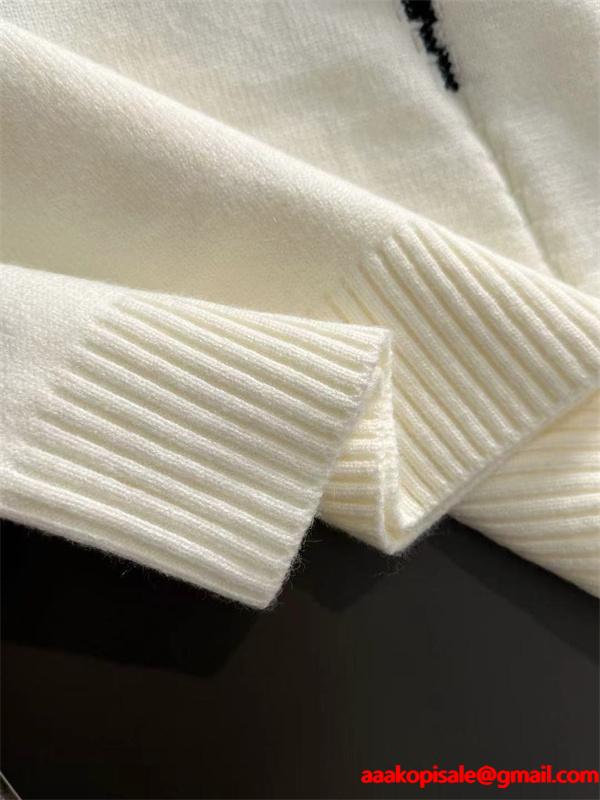 2025秋冬 洗練 ブラック HERMES エルメス コピー ニットセーター 高級感シック 