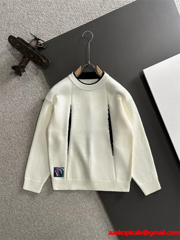 2025秋冬 洗練 ブラック HERMES エルメス コピー ニットセーター 高級感シック 