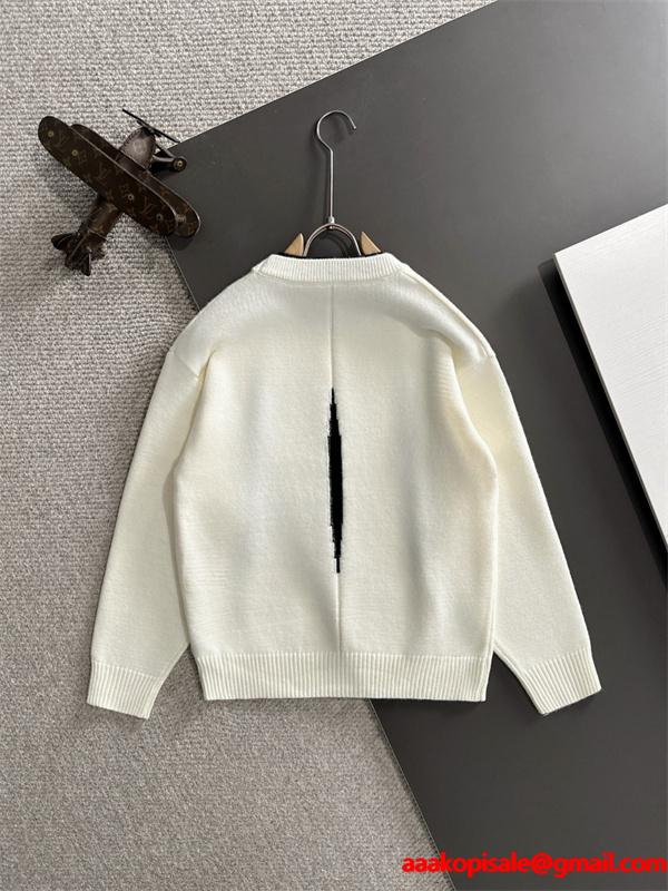 2025秋冬 洗練 ブラック HERMES エルメス コピー ニットセーター 高級感シック 