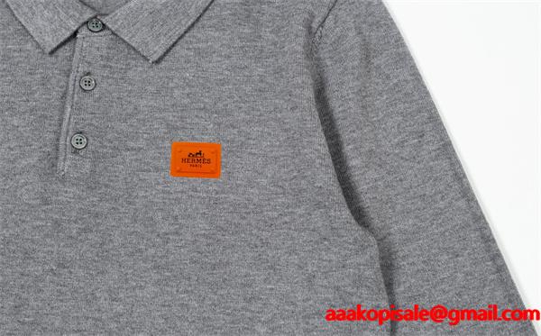 2025秋冬 モード感 ブラック HERMES エルメス コピー ポロニット 洗練シルエット 高級