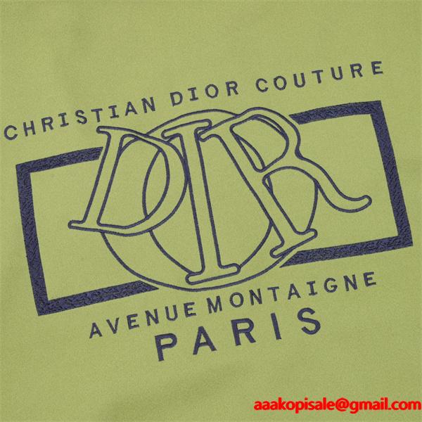 DIOR ディオール コピー トレンド感 オリーブグリーン 大人お洒落 ジャケット 人気必須