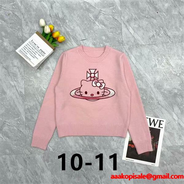 2025秋冬 クロムハーツ コピー ふんわり可愛い 刺繍 ニット カジュアル 定番 CHROME HEARTS セーター