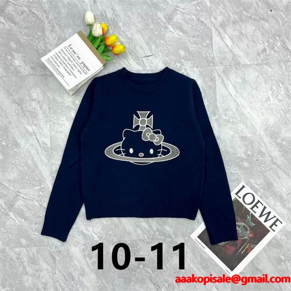 2025秋冬 クロムハーツ コピー ふんわり可愛い 刺繍 ニット カジュアル 定番 CHROME HEARTS セーター