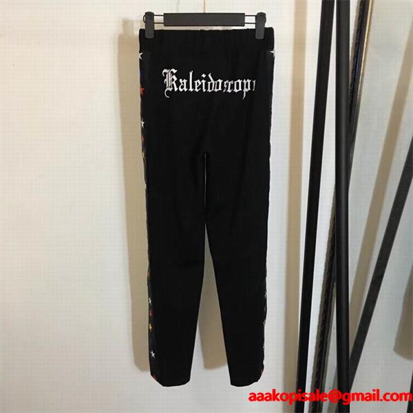 クロムハーツ コピー 2025秋冬 クール ブラック スリムジョガーパンツ モード感 CHROME HEARTS