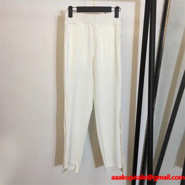 クロムハーツ コピー 2025秋冬 クール ブラック スリムジョガーパンツ モード感 CHROME HEARTS