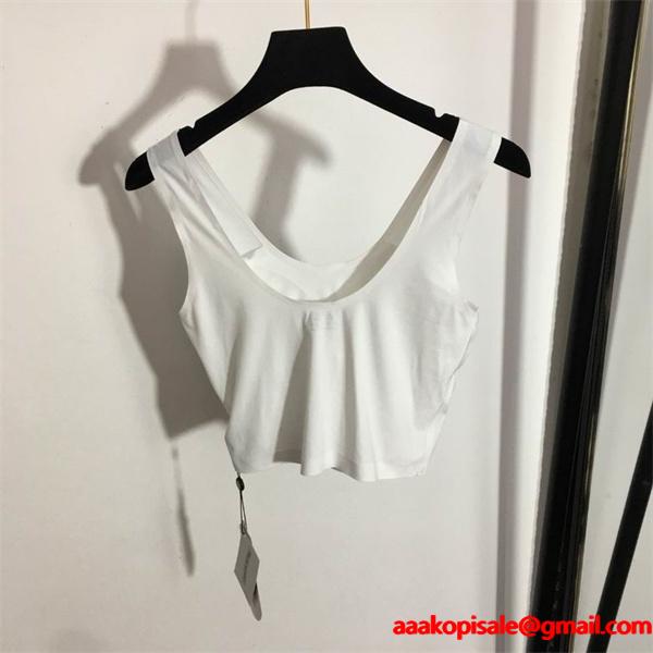 CHROME HEARTS 上質 ホワイト アウト クロムハーツ コピー タンクトップ 柔らかフィット 大人ヘルシー