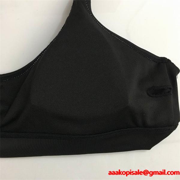 CHROME HEARTS シック ブラック クロムハーツ コピー スポーツブラ＆レギンスセット 大人スタイル