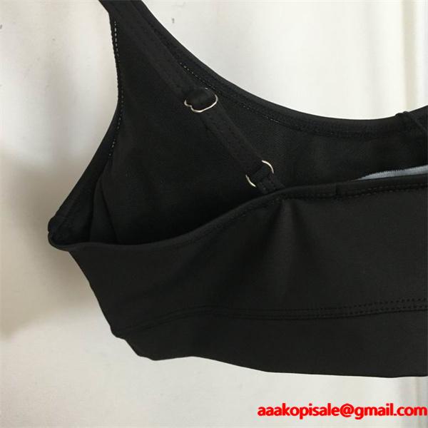 CHROME HEARTS シック ブラック クロムハーツ コピー スポーツブラ＆レギンスセット 大人スタイル