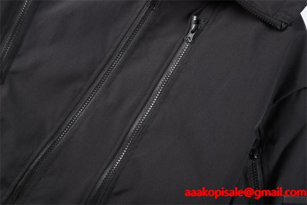 2025秋冬 ブラック 新作軽量 スタイリッシュ STONE ISLAND ストーンアイランド 偽物 ジャケット