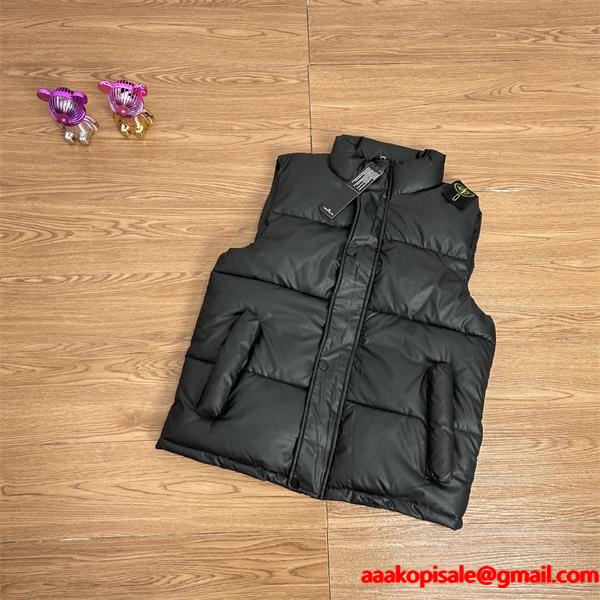 2025秋冬 シーズン映え ブラック新作必見 便利 STONE ISLAND ストーンアイランド コピー  ダウンベスト